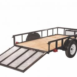 Carry-On 5.5 ft. x 10 ft. Wood Floor Trailer with Ramp Gate 3 Carry-On 5.5 ft. x 10 ft. Wood Floor Trailer with Ramp Gate -Automotive Sales Shop 21820477 2 1
