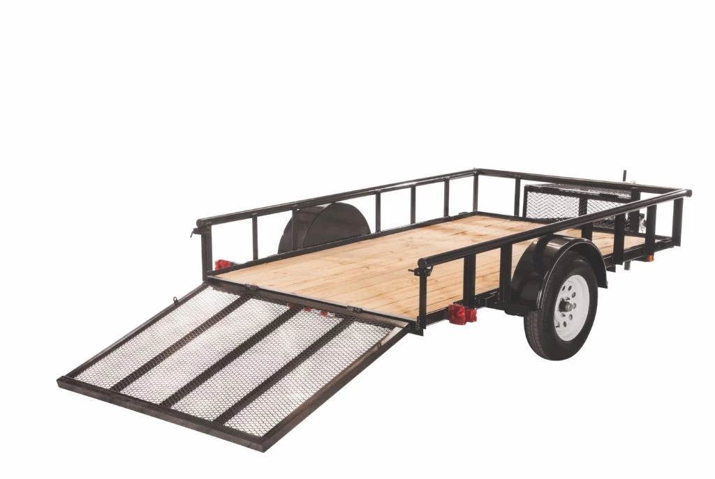 Carry-On 5.5 ft. x 10 ft. Wood Floor Trailer with Ramp Gate 2 Carry-On 5.5 ft. x 10 ft. Wood Floor Trailer with Ramp Gate - Image 2