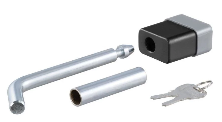 Curt Mfg. 1/2" Hitch Lock with 5/8" Adapter 1 Curt Mfg. 1/2" Hitch Lock with 5/8" Adapter