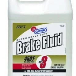 GUNK Super Heavy Duty Dot 3 Brake Fluid 1 Gallon