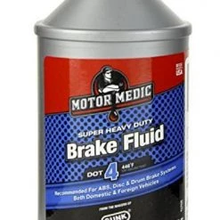 Motor Medic DOT 4 Super Heavy Duty Brake Fluid 12oz.