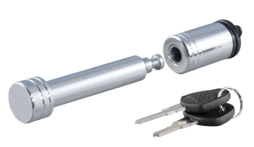 Curt Mfg. 5/8" Chrome Dog Bone Hitch Lock 1 Curt Mfg. 5/8" Chrome Dog Bone Hitch Lock