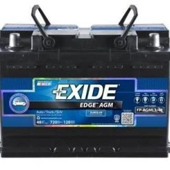 Exide Edge AGM L3/48 Automotive Battery