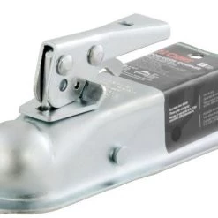 Curt Mfg. 1-7/8" Straight-Tongue Coupler with Posi-Lock, 2" Channel