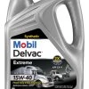 Mobil Delvac GI Extreme 15W-40 Synthetic Blend Diesel Oil, 1 Gallon