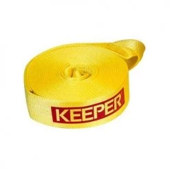 Keeper Vehicle Recovery Strap With Loops 30' x 2"