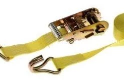 Keeper 15' x 1 3/4" Ratchet Tie Down w/Double J-Hooks