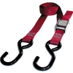 Keeper 6' x 1" Cam Buckle Motorcycle Tie-Down, 2-Pack