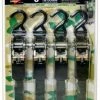 Keeper 8' x 1" Ratchet Tie-Down w/ S-Hooks, 4 Pk.