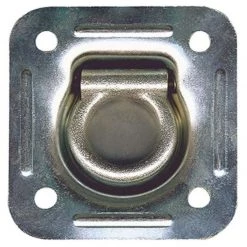 Keeper 4-7/16" Recessed Square Flip Ring Anchor