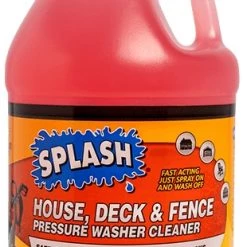 Splash Pressure Washer Concentrate - House, Deck, & Fence Wash