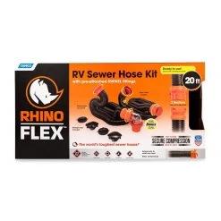 Camco RhinoFLEX 20' Sewer Hose Kit -Automotive Sales Shop 320299 2