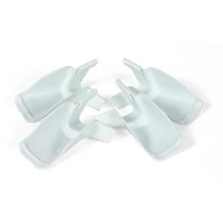 Camco Gutter Extension - White, Set of 4 (2 left / 2 right)