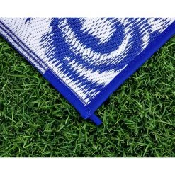 Camco Outdoor Mat 8' x 16' – Blue / White Swirl 7 Camco Outdoor Mat 8' x 16' – Blue / White Swirl -Automotive Sales Shop 32669 4