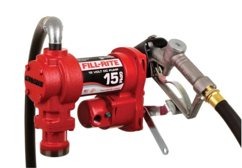 Fill-Rite FR1210H 12 Volt DC Pump with Hose and Manual Nozzle 1 Fill-Rite FR1210H 12 Volt DC Pump with Hose and Manual Nozzle