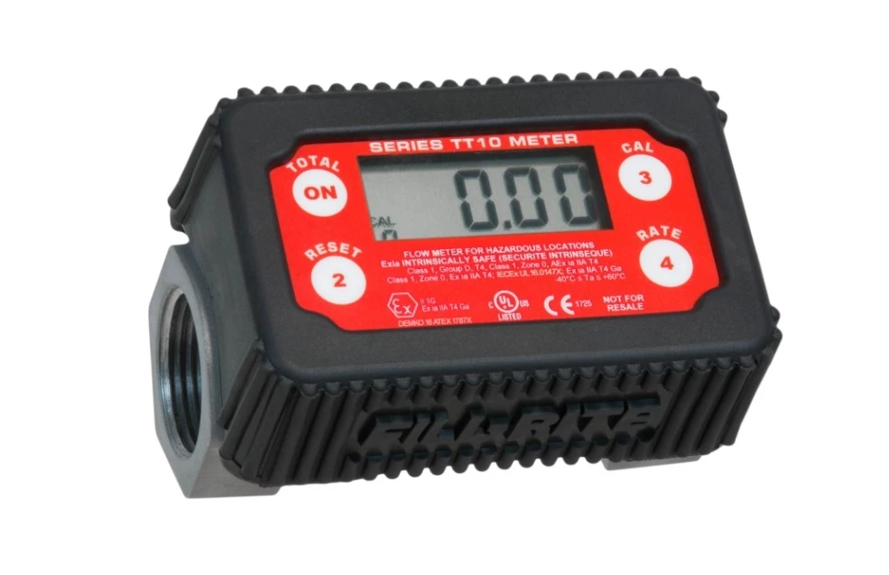 Fill-Rite 2-35 GPM 4-Digit Digital Fuel Transfer Meter 1 Fill-Rite 2-35 GPM 4-Digit Digital Fuel Transfer Meter