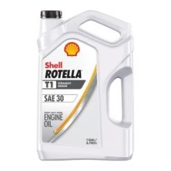 Shell Rotella T1 Straight Grade Motor Oil 30W - Gallon
