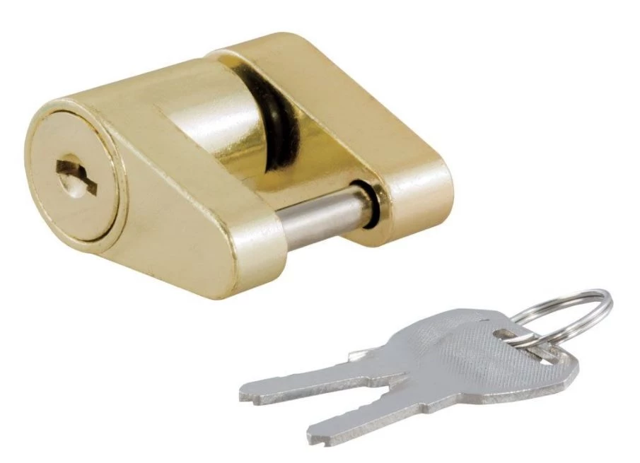 Curt Mfg. Brass Coupler Lock 1 Curt Mfg. Brass Coupler Lock