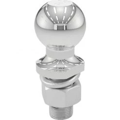 Curt Mfg. 2" Trailer Ball (1" X 2-1/8" Shank, 6,000 lbs., Chrome)
