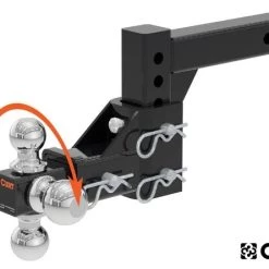 CURT ADJUSTABLE TRI-BALL MOUNT (2" SHANK, 1-7/8", 2" & 2-5/16" BALLS) #45799 -Automotive Sales Shop 35180543 3 1