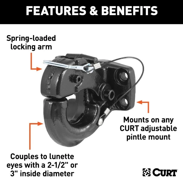 REGULAR PINTLE FORGED 15 TON GTW 3 REGULAR PINTLE FORGED 15 TON GTW - Image 3