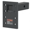 Curt Mfg. Adjustable Pintle Mount (2" Shank, 10,000 lbs., 7" High, 6" Long)
