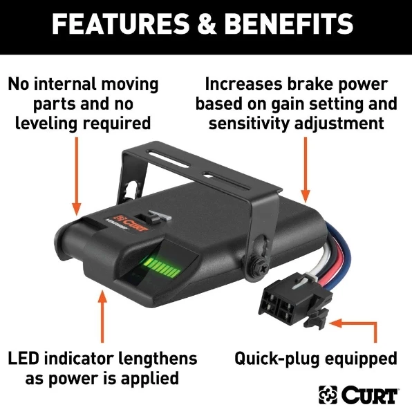 VENTURER TIME-DELAY TRAILER BRAKE CONTROLLER 3 VENTURER TIME-DELAY TRAILER BRAKE CONTROLLER - Image 3