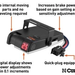 CURT DISCOVERY TIME-DELAY TRAILER BRAKE CONTROLLER #51120 4 CURT DISCOVERY TIME-DELAY TRAILER BRAKE CONTROLLER #51120 -Automotive Sales Shop 35180570 1