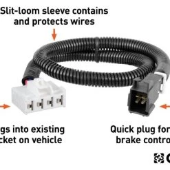 Curt Brake Controller Harness, Select Ford, Land Rover, Lincoln, Mercury (Packaged) 3 Curt Brake Controller Harness, Select Ford, Land Rover, Lincoln, Mercury (Packaged) -Automotive Sales Shop 35180572 1