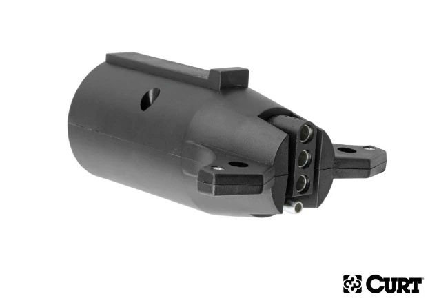 Curt Electrical Adapter (7-Way Rv Blade Vehicle To 4-Flat Trailer, Packaged) 2 Curt Electrical Adapter (7-Way Rv Blade Vehicle To 4-Flat Trailer, Packaged) - Image 2