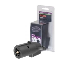 Curt Electrical Adapter (7-Way Rv Blade Vehicle To 5-Way Flat Trailer, Packaged)