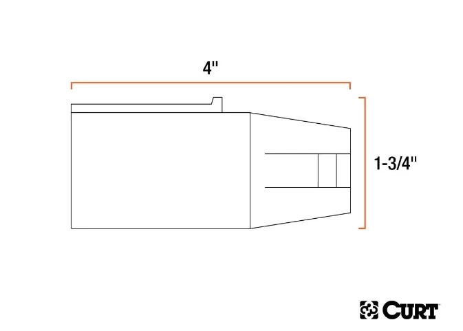 Curt Adapter (7-Way Rv Blade To 6-Way Round Trailer, Center Pin Auxiliary, Packaged) 2 Curt Adapter (7-Way Rv Blade To 6-Way Round Trailer, Center Pin Auxiliary, Packaged) - Image 2
