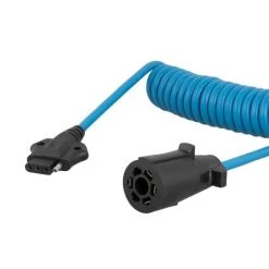 CURT 5' ELECTRICAL ADAPTER HARNESS (7-WAY RV BLADE VEHICLE TO 4-WAY FLAT TRAILER) #57271