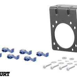 CURT 7-WAY RV BLADE CONNECTOR PLUG & SOCKET WITH HARDWARE (PACKAGED) #58152 -Automotive Sales Shop 35180612 3
