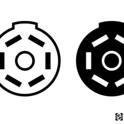 CURT 7-WAY RV BLADE CONNECTOR PLUG & SOCKET WITH HARDWARE (PACKAGED) #58152 -Automotive Sales Shop 35180612 5