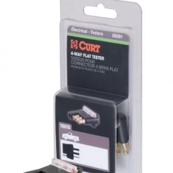 CURT 4-WAY FLAT CONNECTOR TESTER (PACKAGED) #58261