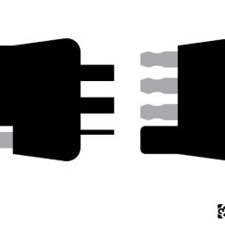 CURT 4-WAY FLAT CONNECTOR DUST COVER SET (PACKAGED) #58761 -Automotive Sales Shop 35180624 3