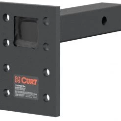 ADJUSTABLE PINTLE MOUNT (2" SHANK, 10,000 LBS., 7" HIGH, 8" LONG)