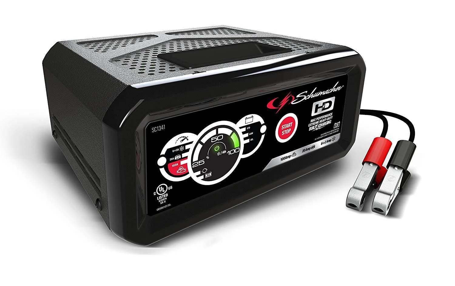Schumacher 100A 12V Fully Automatic Battery Charger/Engine Starter 1 Schumacher 100A 12V Fully Automatic Battery Charger/Engine Starter