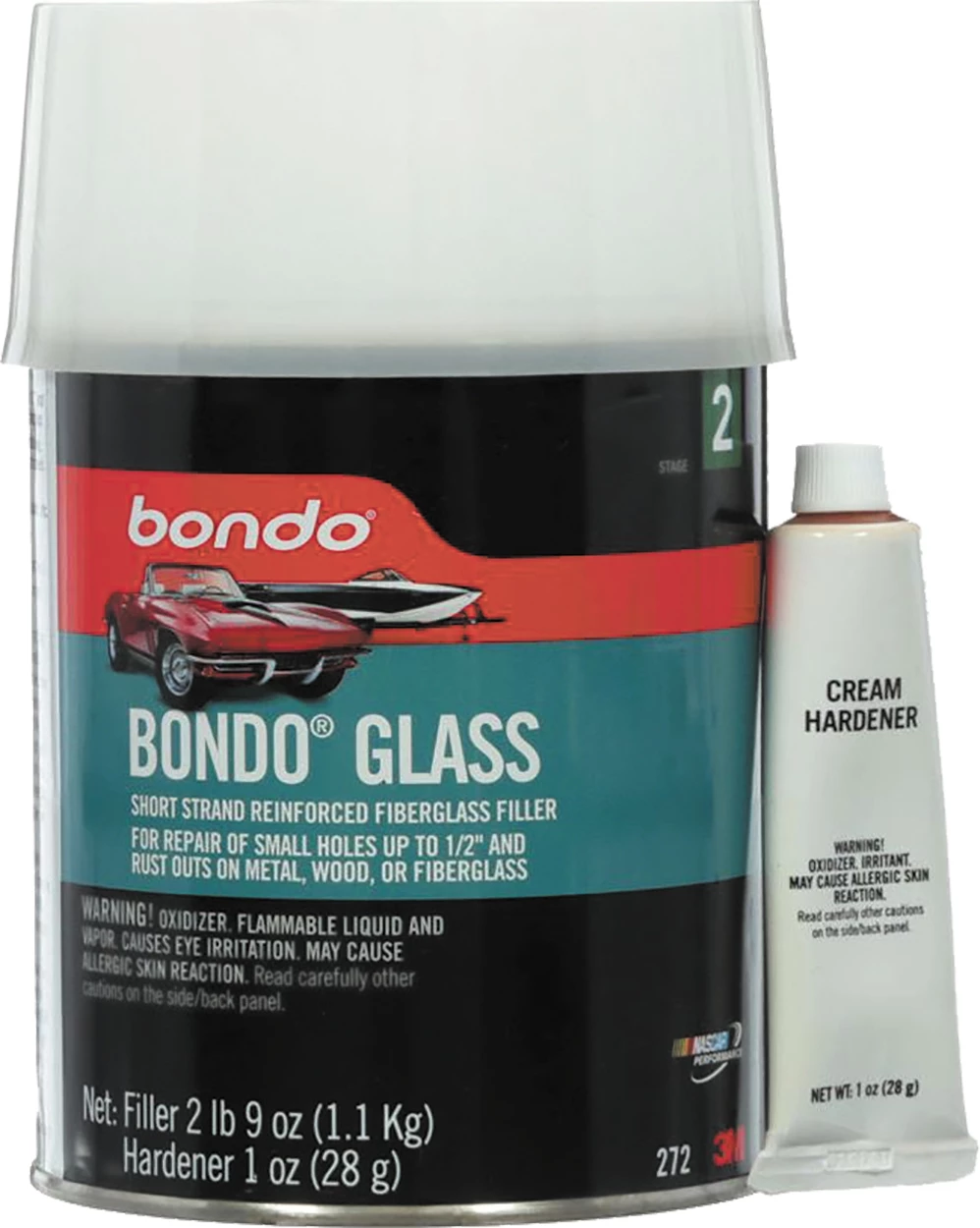 Bondo-Hair Long Strand Fiberglass Reinforced Filler 1 qt 1 Bondo-Hair Long Strand Fiberglass Reinforced Filler 1 qt