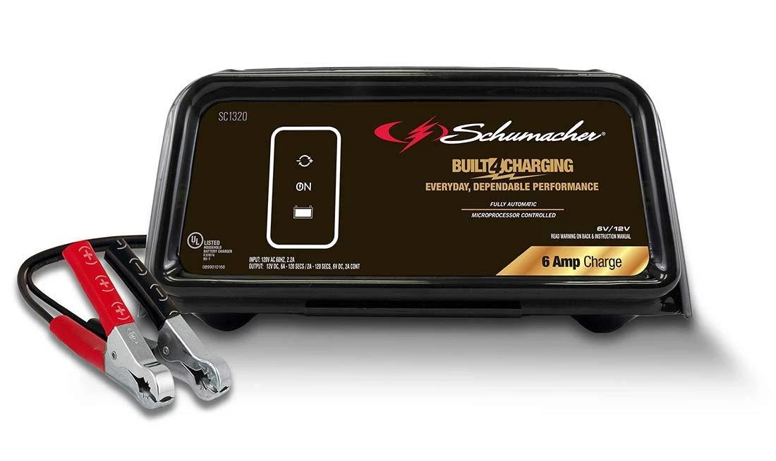 Schumacher 6A 6/12V Charger/Maintainer 1 Schumacher 6A 6/12V Charger/Maintainer