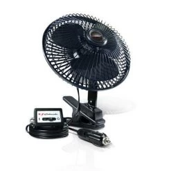 Schumacher Fan, Oscillating, Black