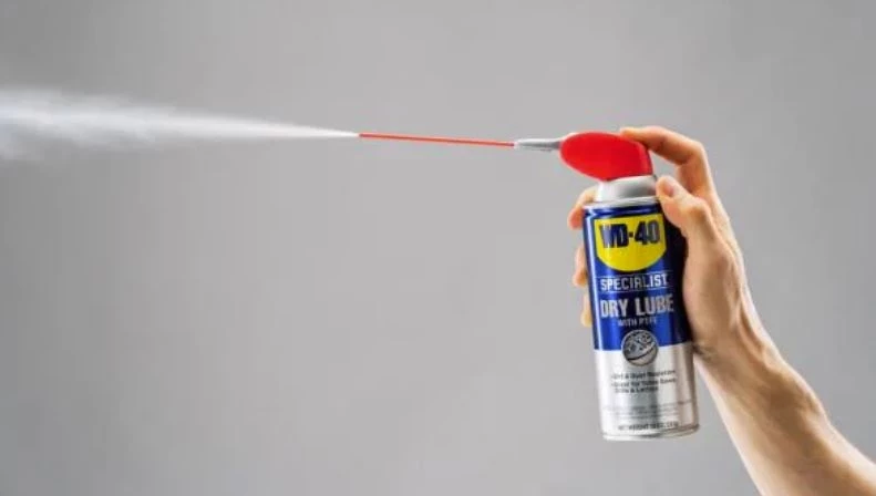 WD-40 Dry Lube with PTFE Lubricant with Smart Straw Spray, 10oz. 4 WD-40 Dry Lube with PTFE Lubricant with Smart Straw Spray, 10oz. - Image 4