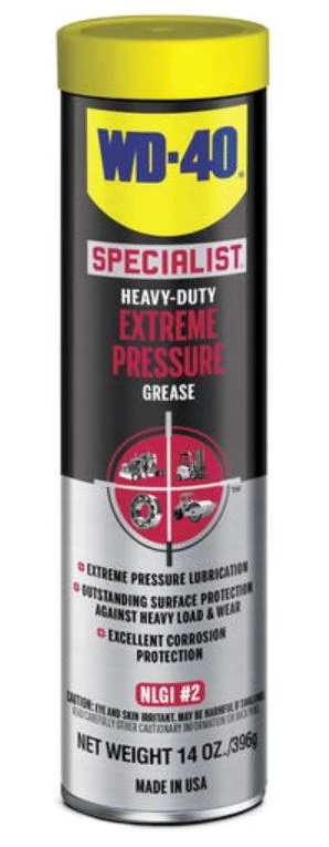 WD-40 Specialist® Heavy-Duty Extreme Pressure Grease, 14oz. 1 WD-40 Specialist® Heavy-Duty Extreme Pressure Grease, 14oz.