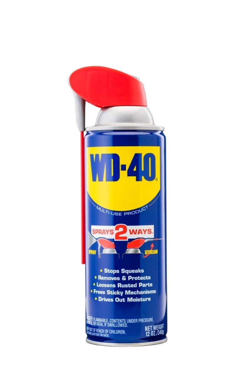 WD-40 Multi-Use Lubricant Penetrant Smart Straw Spray, 12oz. 1 WD-40 Multi-Use Lubricant Penetrant Smart Straw Spray, 12oz.