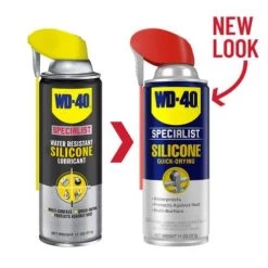 WD-40 Quick-Drying Silicone Lubricant with Smart Straw Spray, 11oz. -Automotive Sales Shop 3950254 2