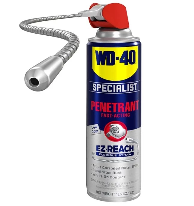 WD-40 Specialist Penetrant with Flexible Straw, 13.5oz. 1 WD-40 Specialist Penetrant with Flexible Straw, 13.5oz.