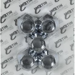 Martin Wheel (LN-12-5PAK) 1/2"-20 Trailer Lug Nut- 5 Pack