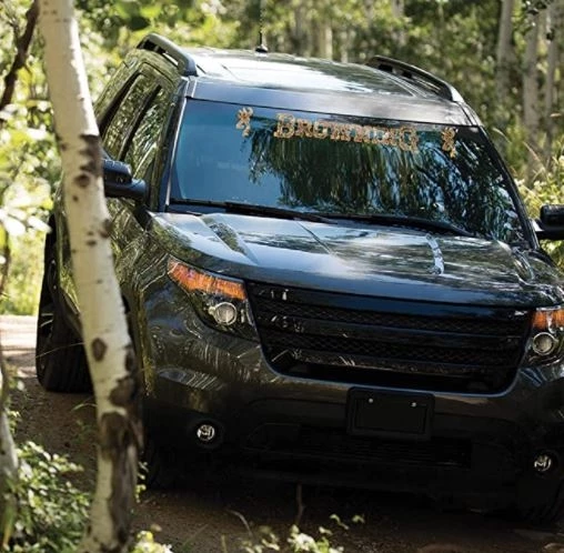 Browning Mossy Oak Windshield Decal 2 Browning Mossy Oak Windshield Decal - Image 2