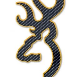 Browning 6" Graphite Decal